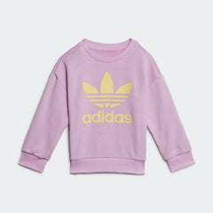 Kids' adidas Graphic Logo Crew Set