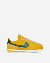 Women's Cortez Textile Sneakers Yellow Ochre / Gorge Green