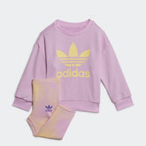 Kids' adidas Graphic Logo Crew Set