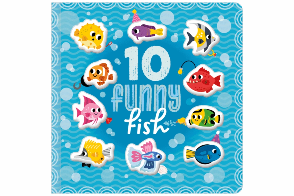 10 Funny Fish Board Book