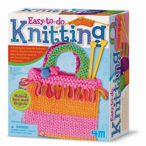 4M - Easy to Do Knitting Art Kit