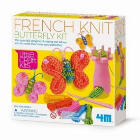 4M - Little Craft Kits: Spool Knit Butterflies Kit