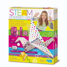 4M - STEAM Powered Girls: Motorised Origami Bird