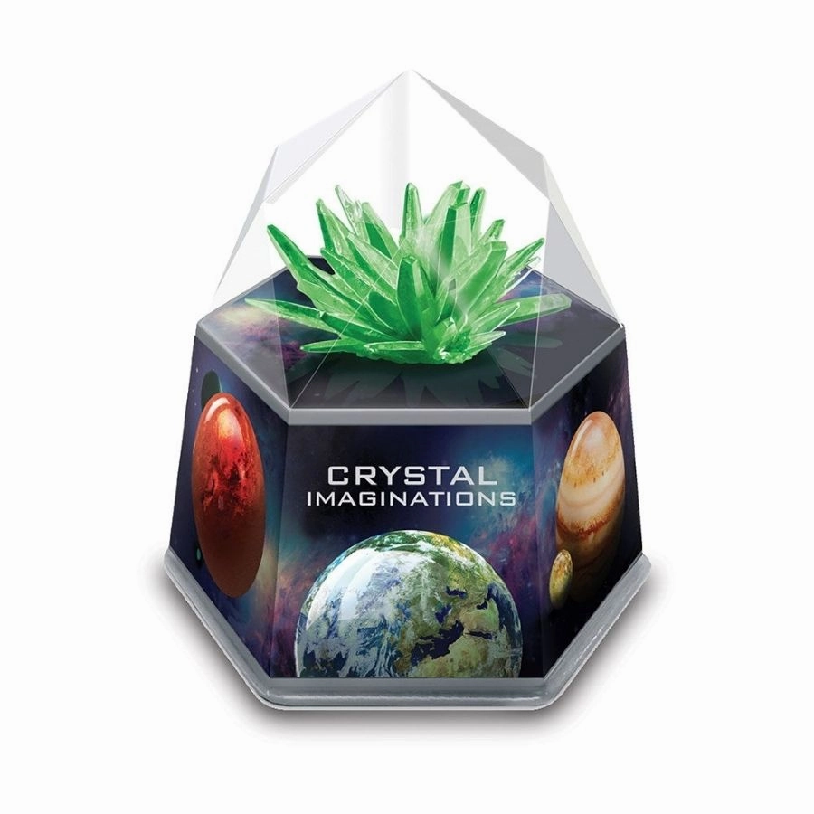 4M Toys - Crystal Growing Kit Space Gem Green
