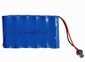 7.2v 700mAh Ni-CD Rechargeable Battery