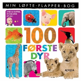 Alvilda Min Lfte-Flapper-Bog 100 Frste Dyr