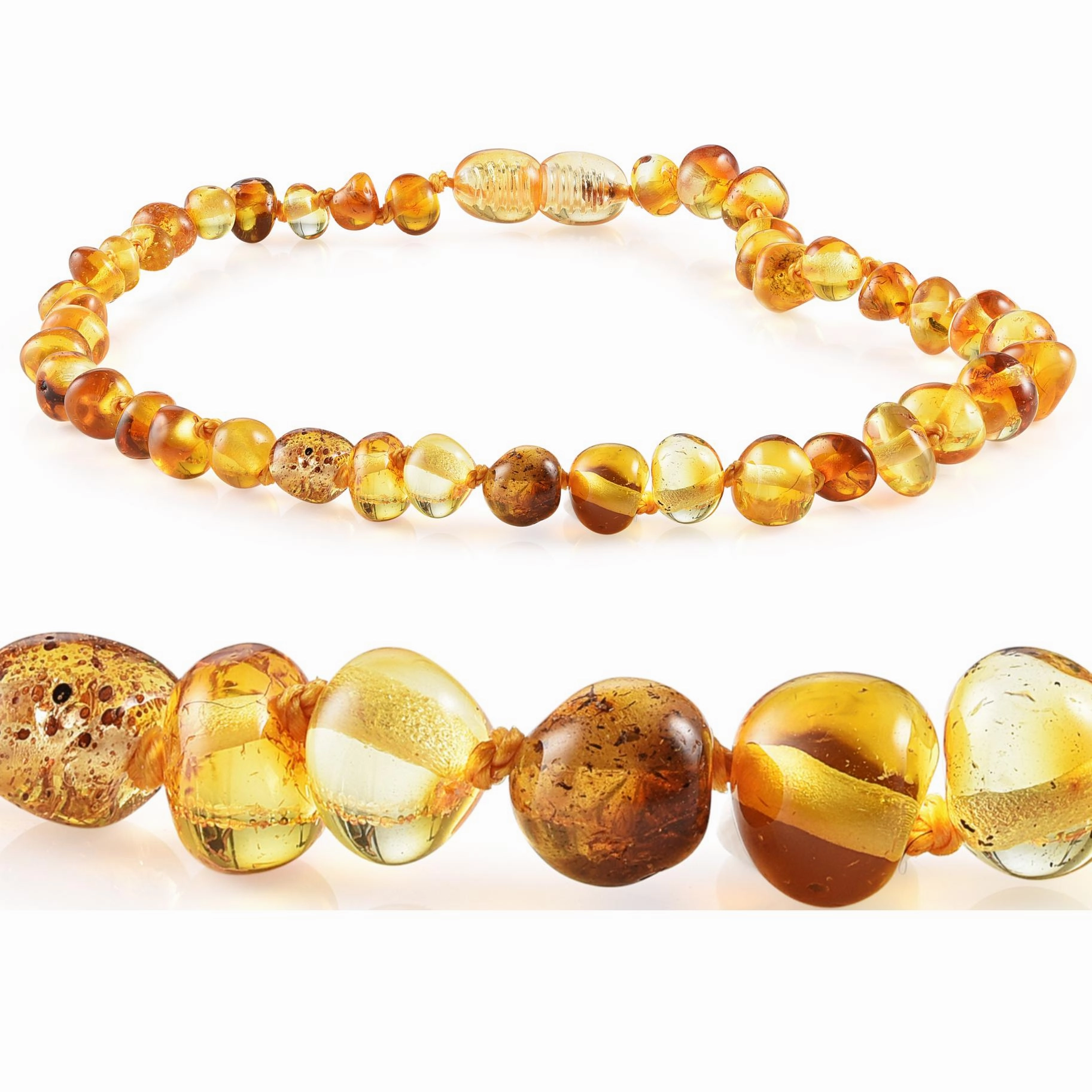 Amber Necklaces by R.B. Amber Jewelry (12 - 13")