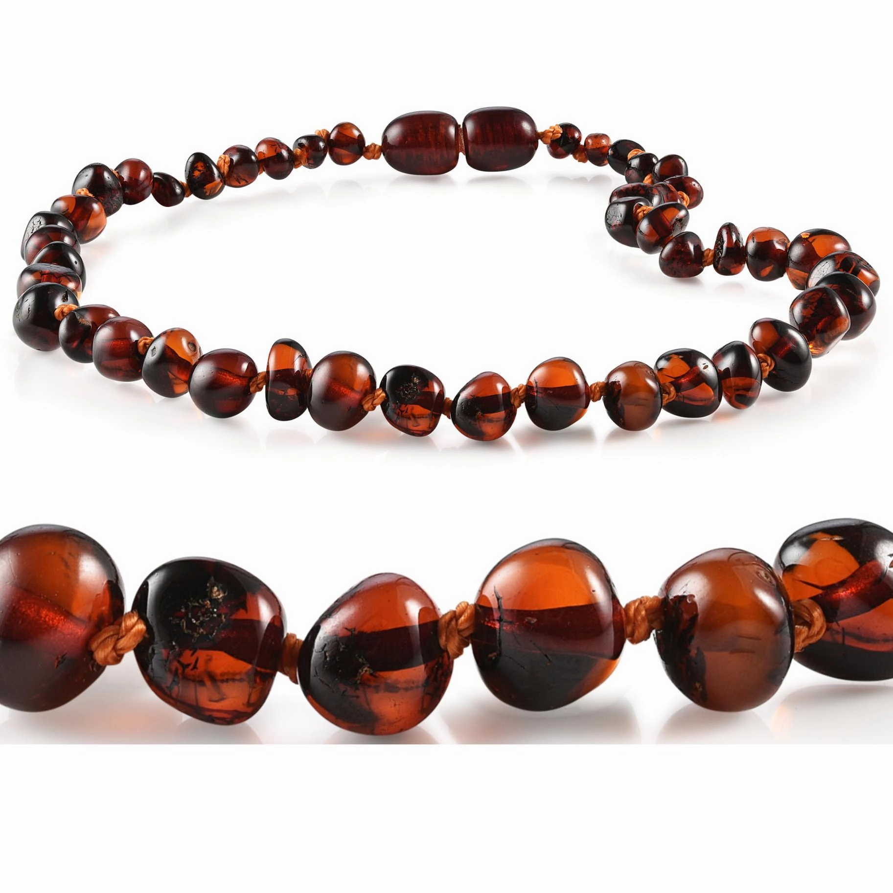 Amber Necklaces by R.B. Amber Jewelry (12 - 13")
