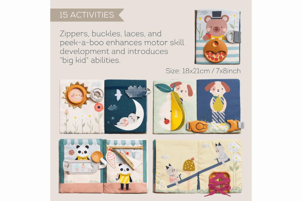 Animal Busy Book