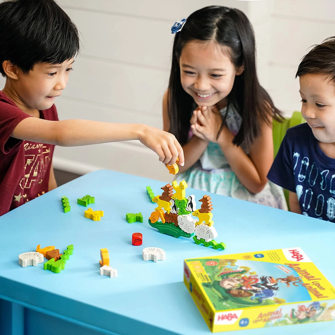 Animal Upon Animal Stacking Game