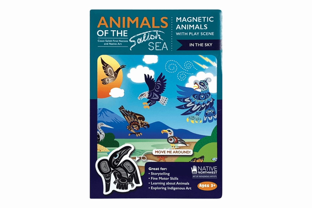 Animals of the Salish Sea - Magnetic Play Scene