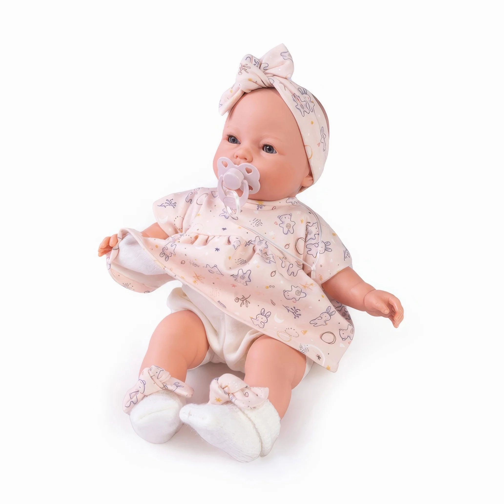 Antonio Juan 14258 - Bimba Tears Doll 37cm with Spring Blanket