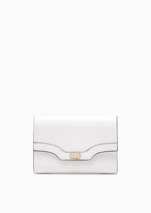 Archie Short Wallet White