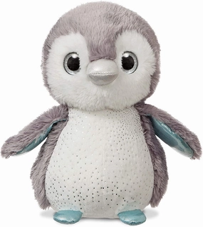 AURORA 61210 Sparkle Tales Lumi Grey Penguin 30cm Soft Toy
