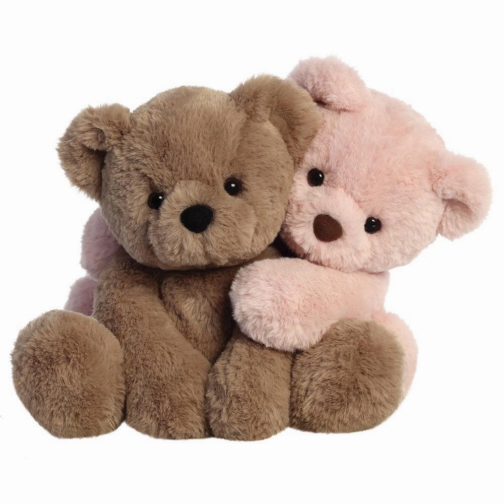 AURORA Avery Bear Dusty Pink 28cm Soft Toy