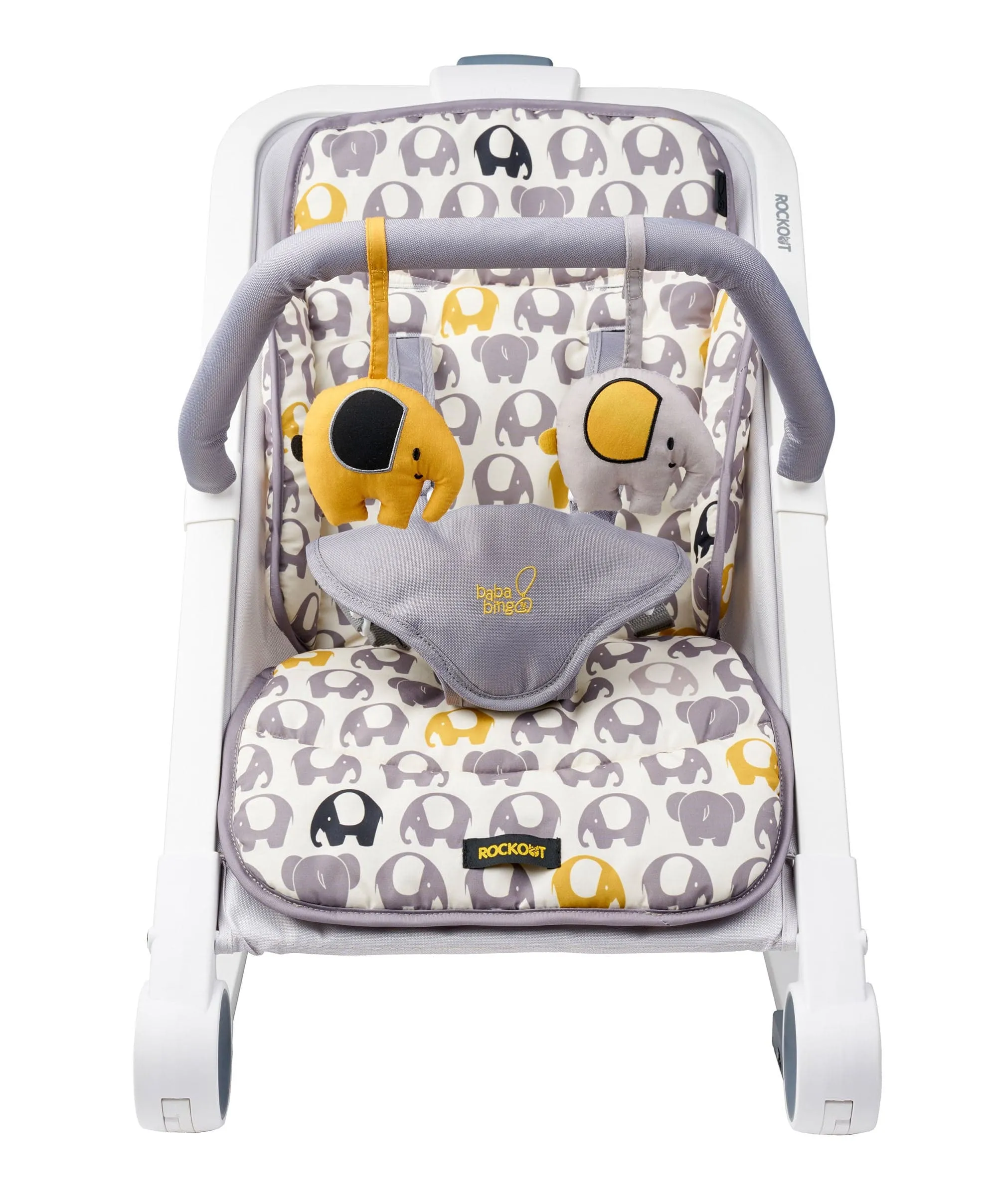 Bababing Rockout Baby Rocker - Ellie Elephant