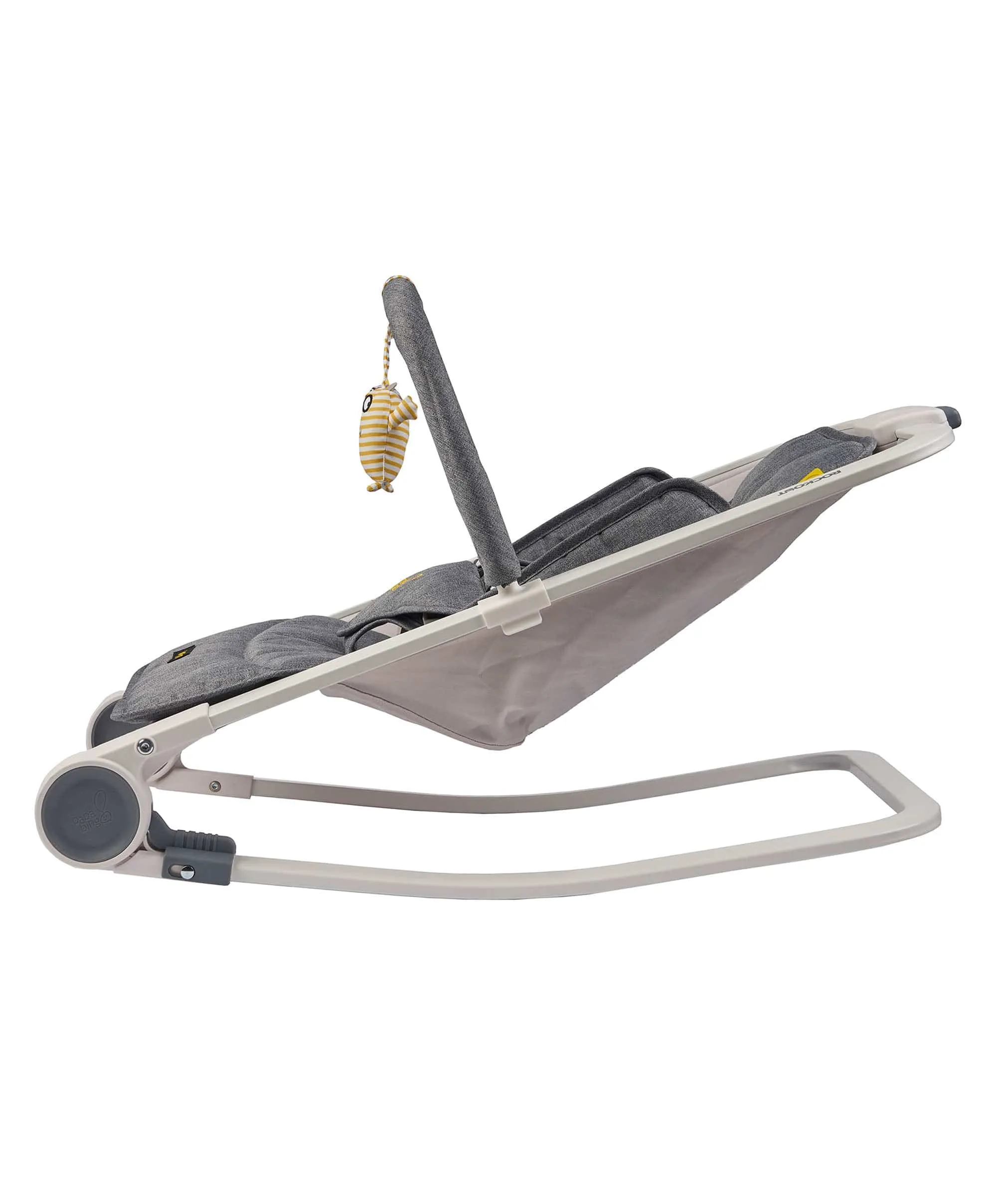 Bababing Rockout Baby Rocker - Grey Marl