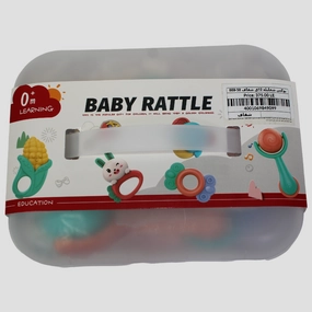 Baby Rattle Box  10 Pieces - Transparent