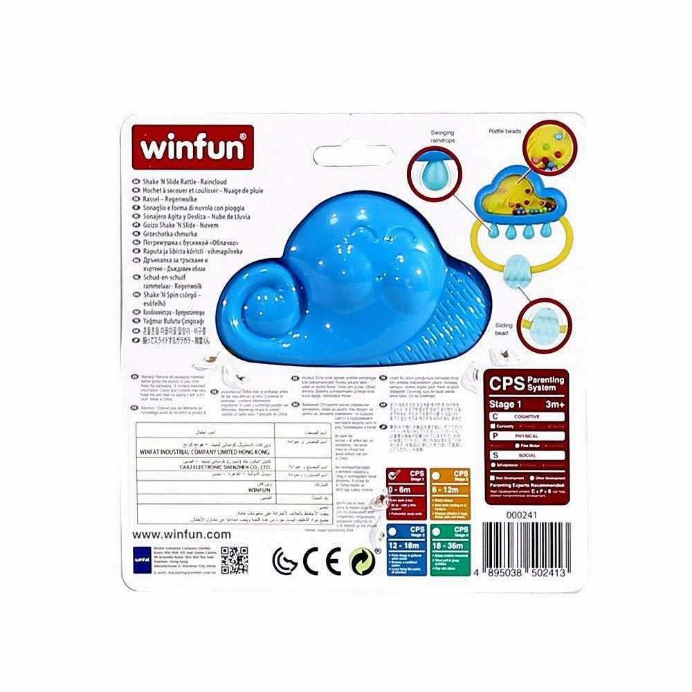 Baby Rattle Rain Cloud