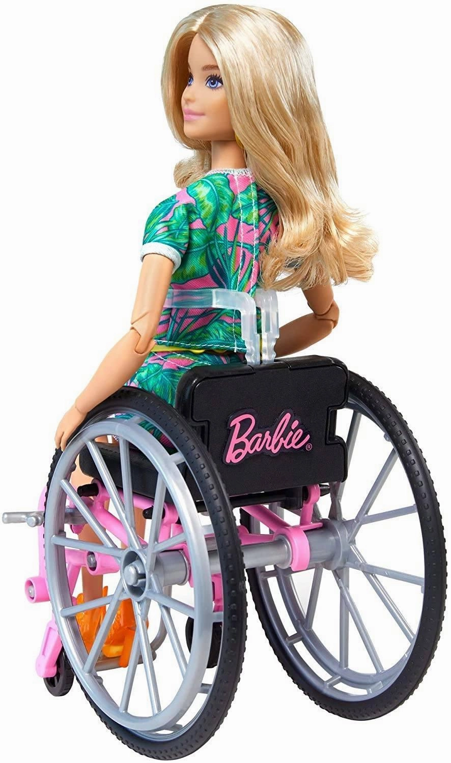 Barbie Fashionistas 14cm Doll Caucasian With Wheelchair