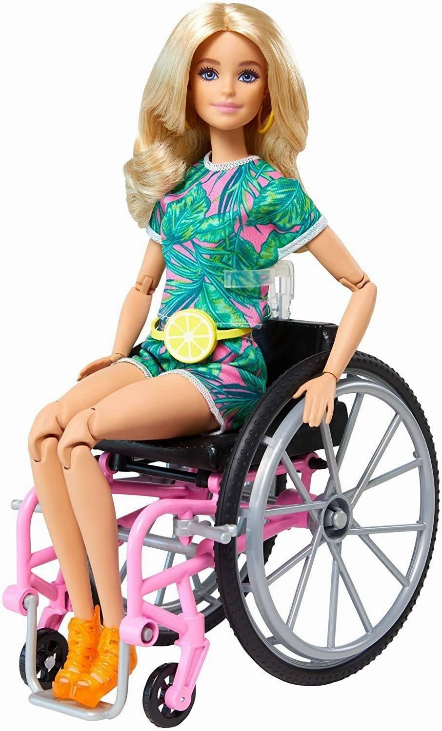 Barbie Fashionistas 14cm Doll Caucasian With Wheelchair