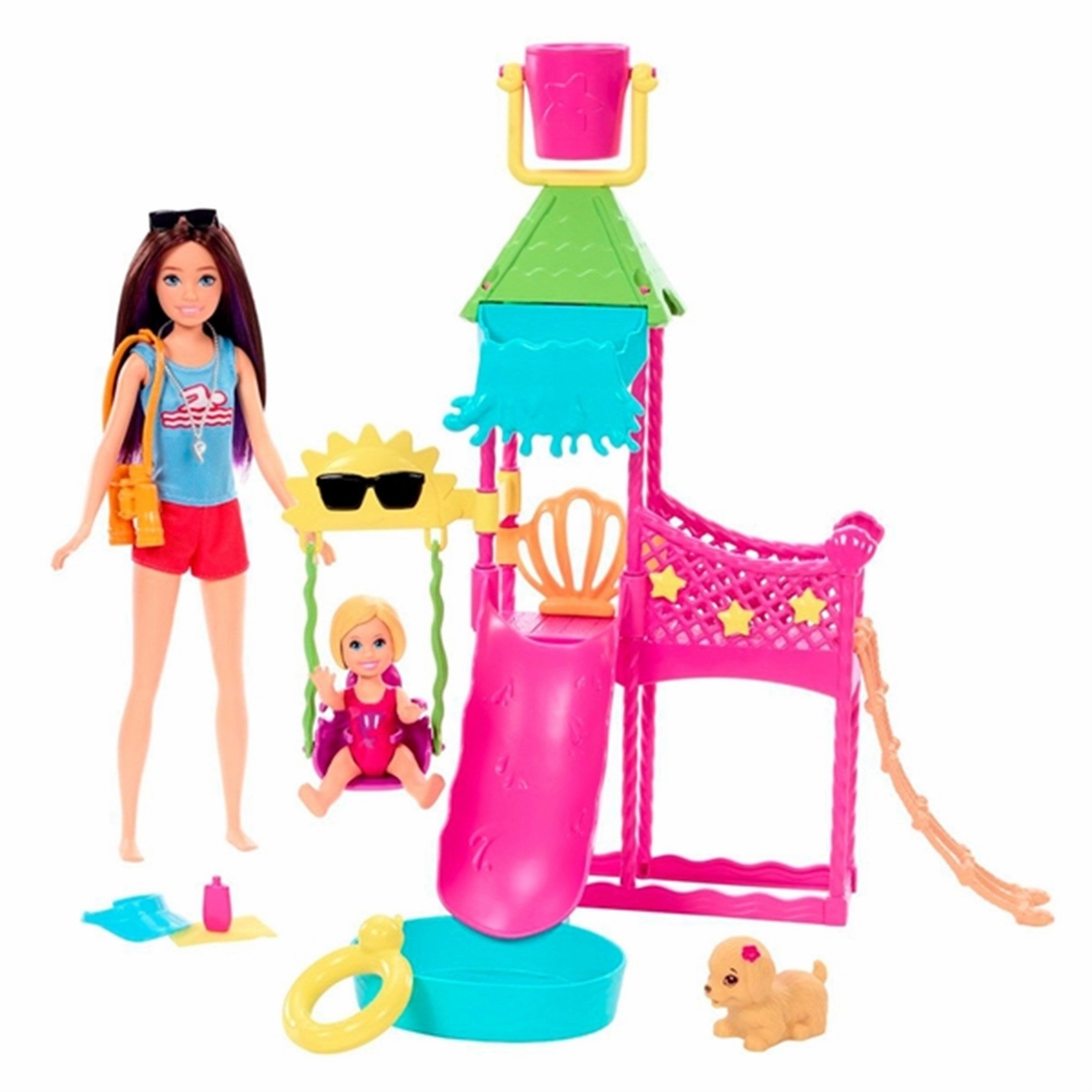 Barbie Skipper First Jobs Water Park Playset