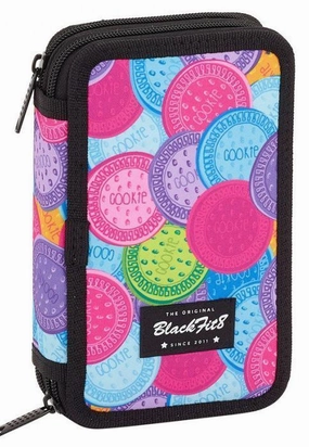 Blackfit8 Cookies Double Pencil Case 28pcs