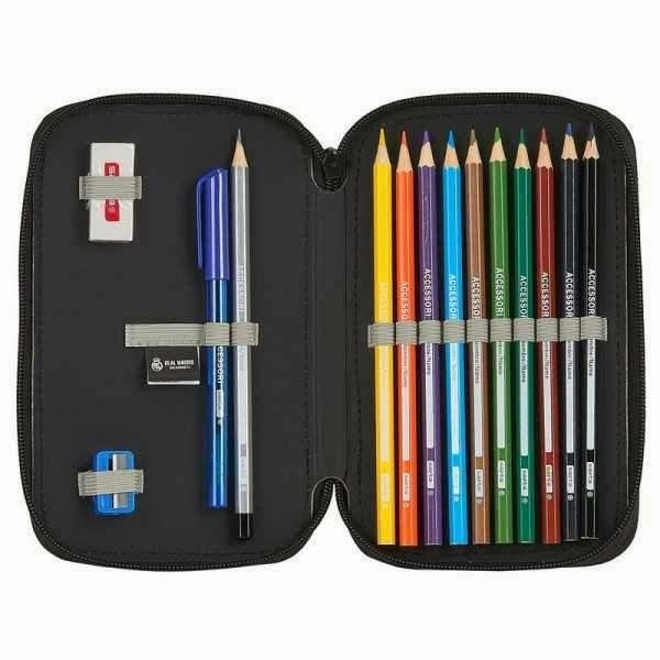 Blackfit8 Cookies Double Pencil Case 28pcs
