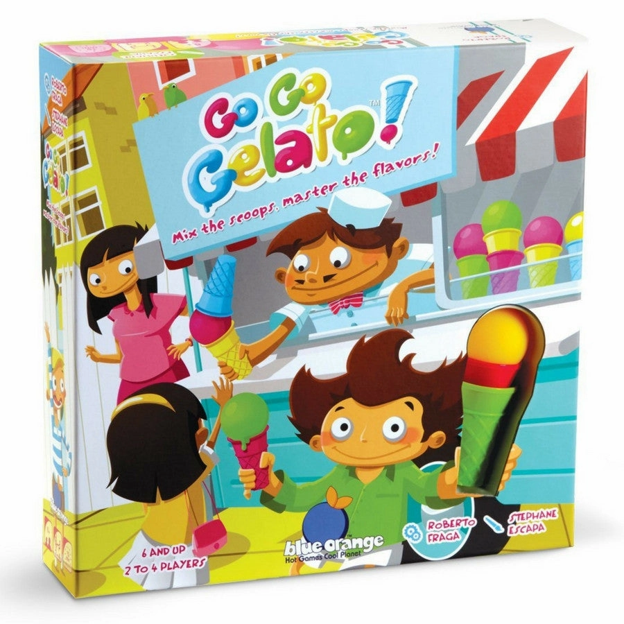 Blue Orange Games - Go Go Gelato Logic Race Game