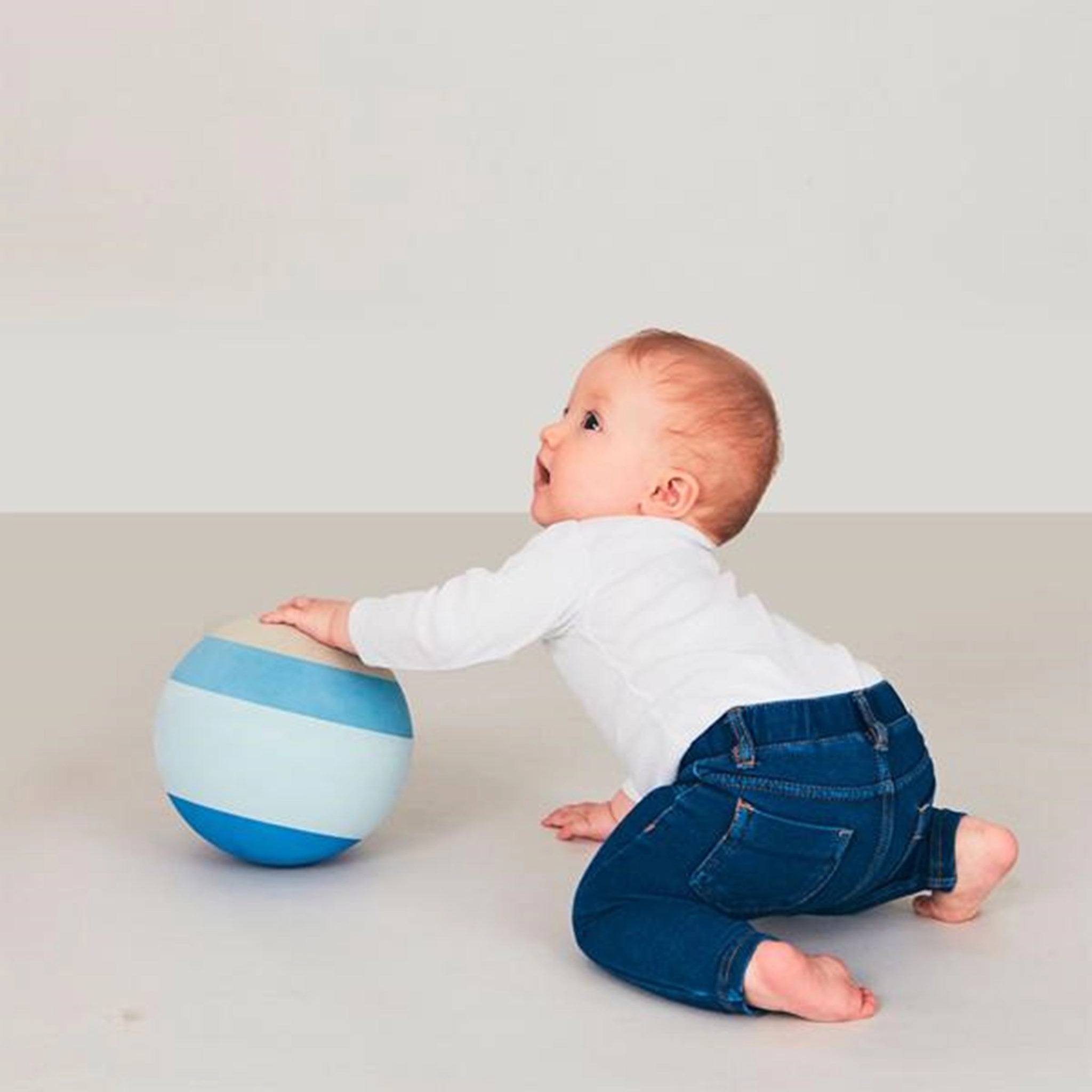 bObles Foamball 19 cm Blue