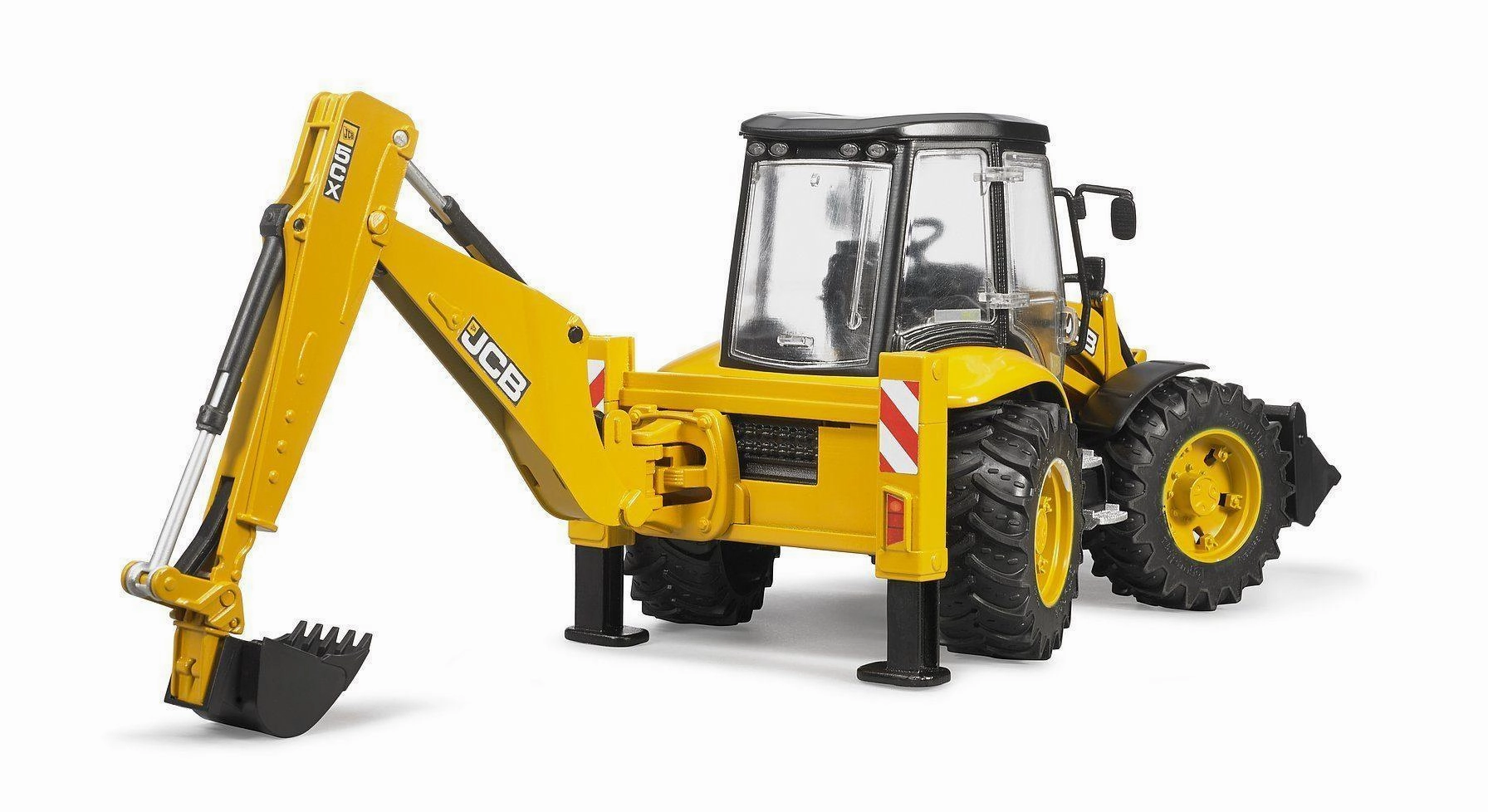 BRUDER 02454 JCB 5CX ECO Backhoe Loader Tractor