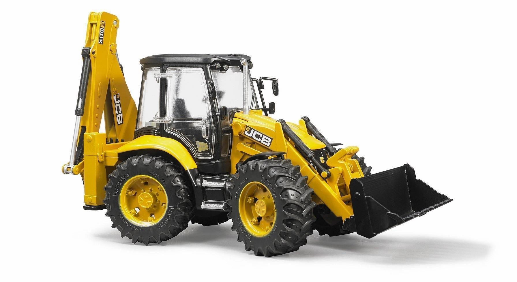BRUDER 02454 JCB 5CX ECO Backhoe Loader Tractor