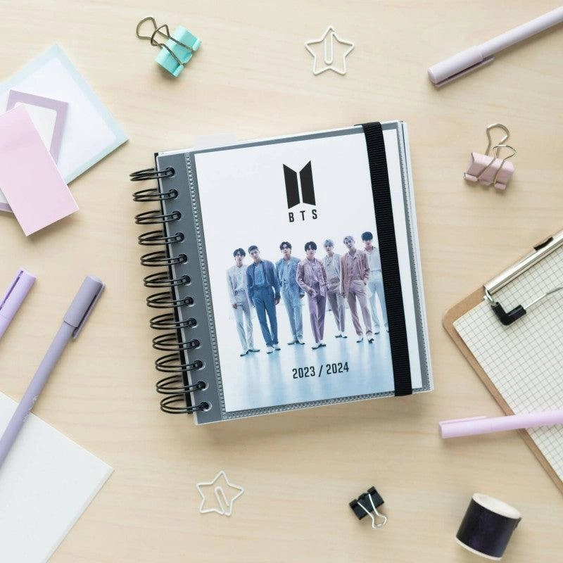 BTS 2023/2024 School Diary Day to Page 11 Months