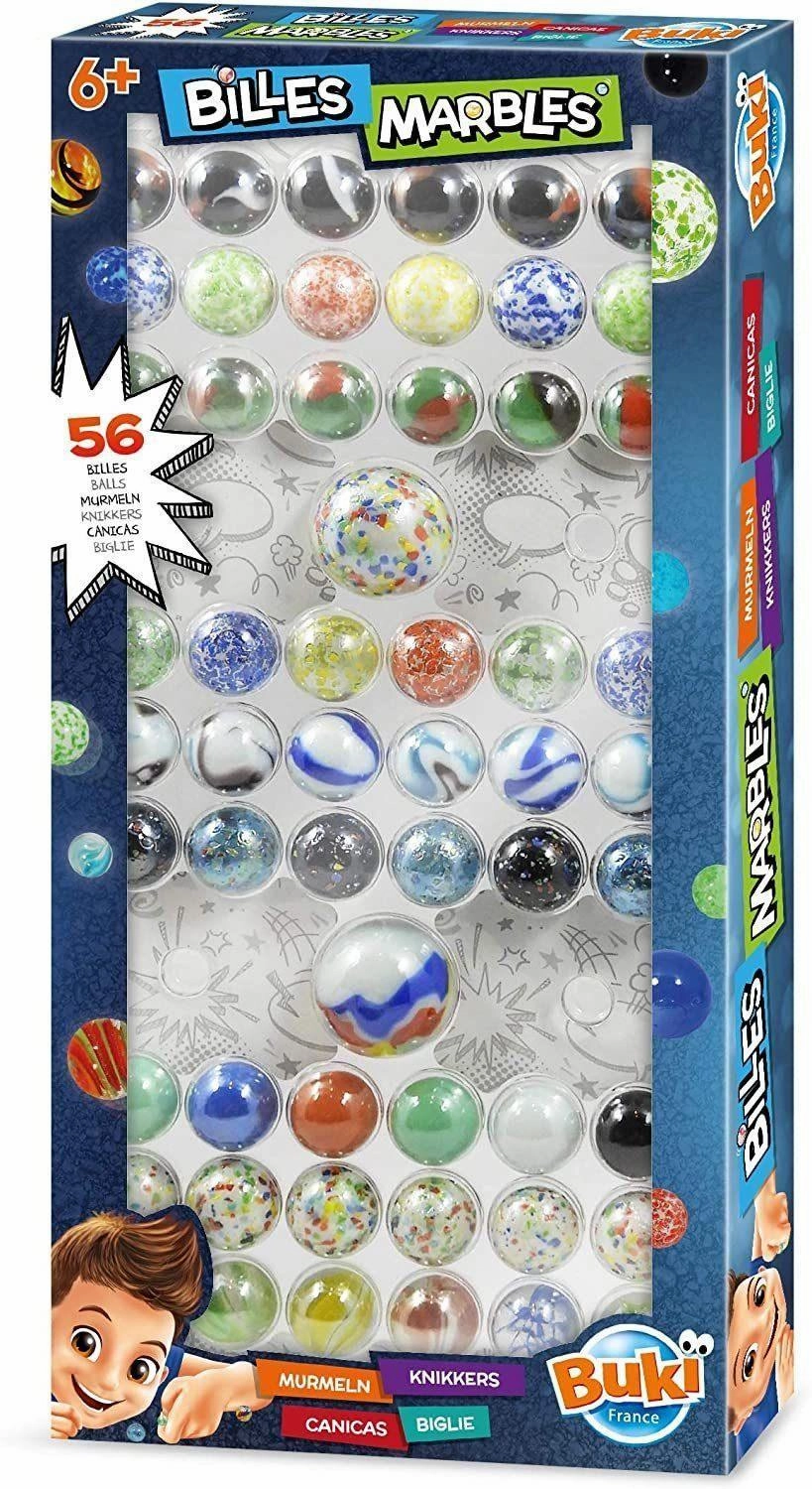 BUKI France - Box of 56 Marbles
