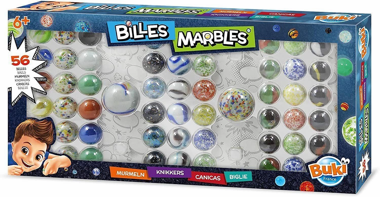 BUKI France - Box of 56 Marbles