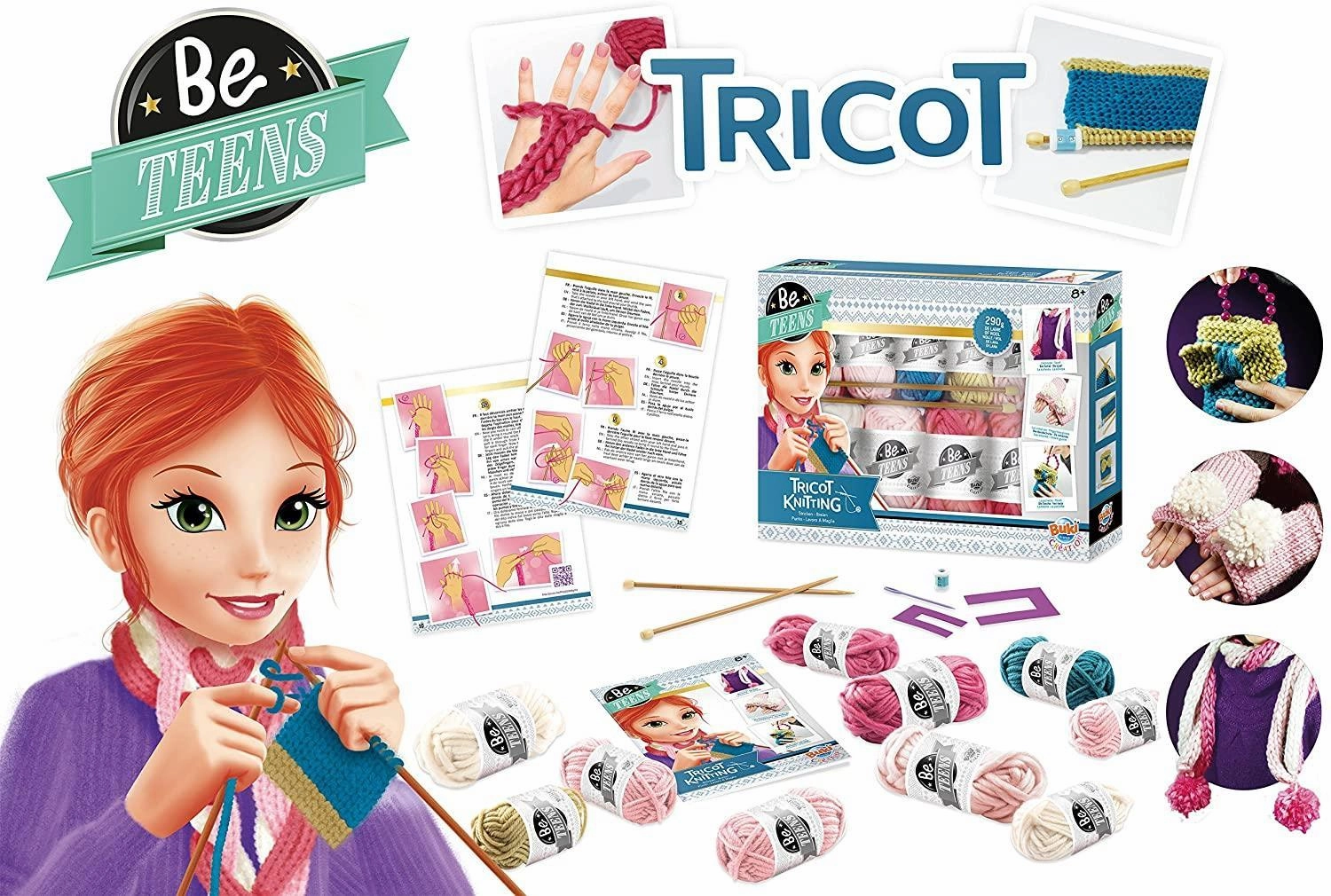 BUKI France BE002 - Be Teens Fashion Knitting