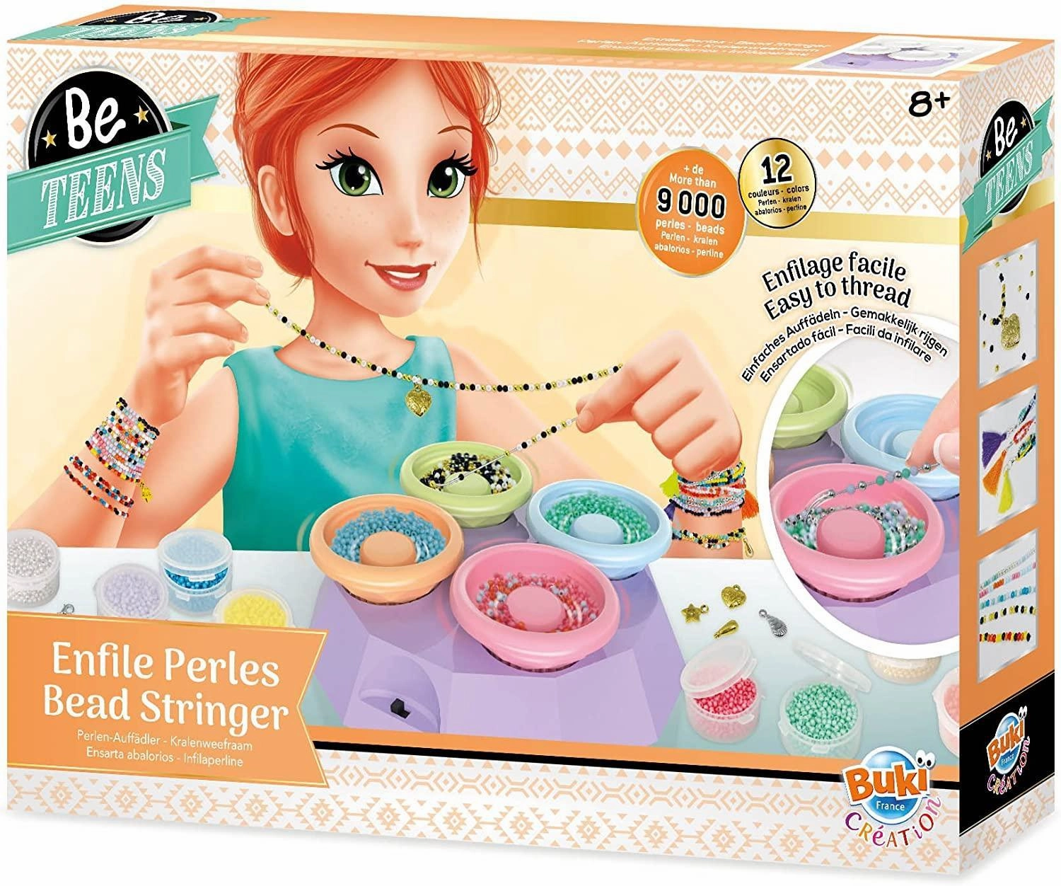 BUKI France BE004 - Be Teens Bead Stringer Playset