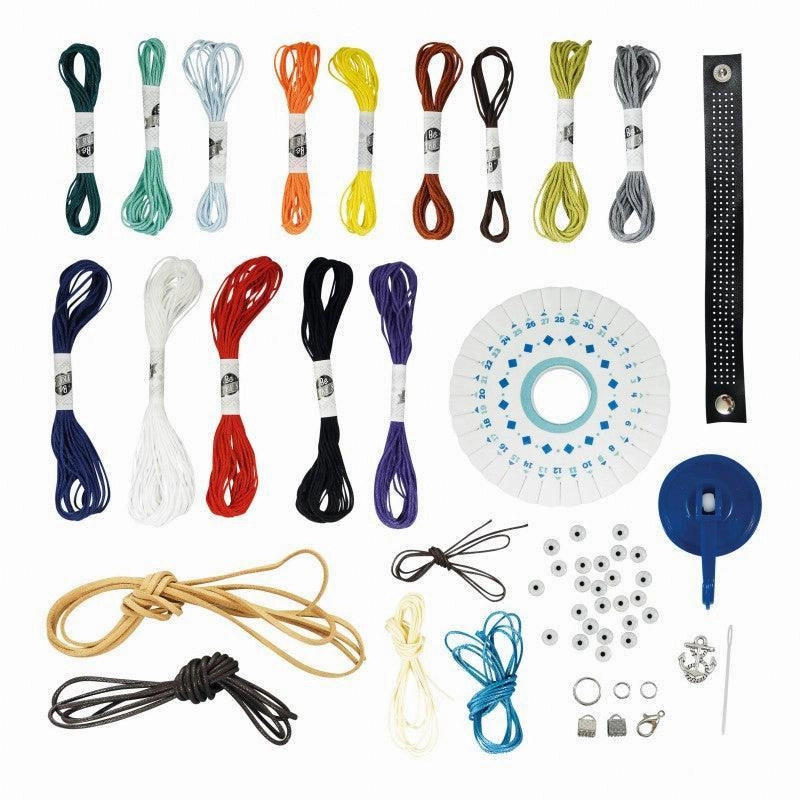 BUKI France Boys Friendship Bracelets Craft Kit