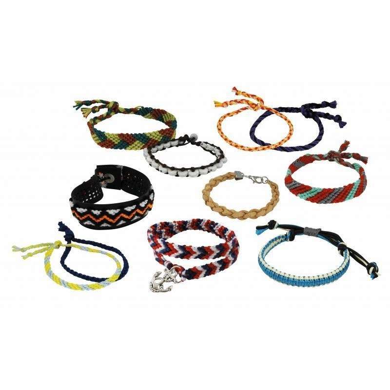 BUKI France Boys Friendship Bracelets Craft Kit