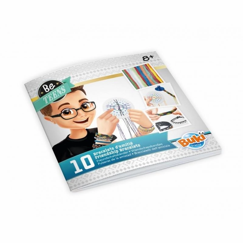 BUKI France Boys Friendship Bracelets Craft Kit