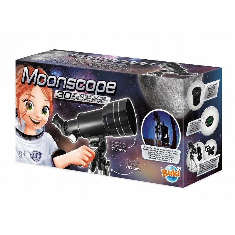 BUKI France Moonscope Telescope with 30 Activities