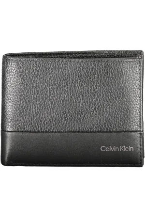 Calvin Klein Black Leather Men Wallet