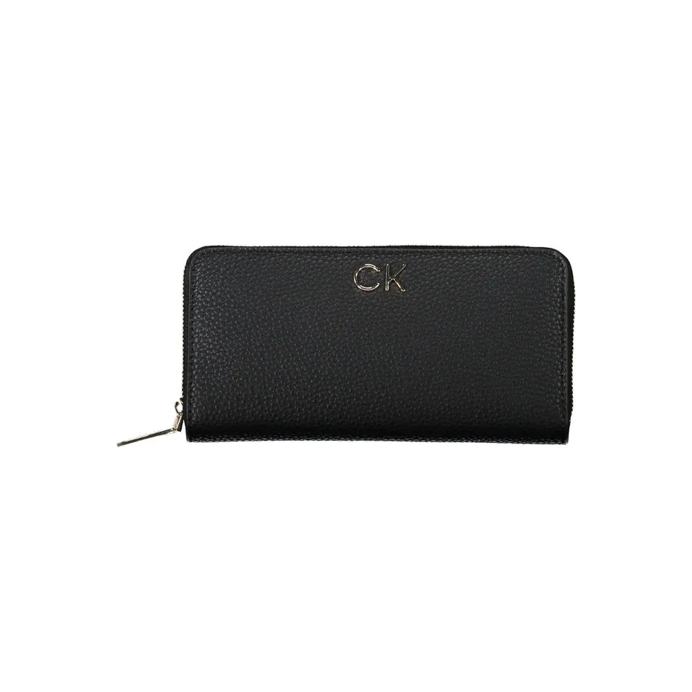 Calvin Klein Black Polyester Women Wallet