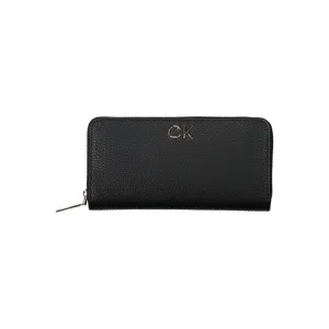Calvin Klein Black Polyester Women Wallet
