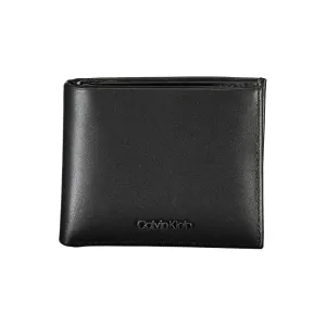 Calvin Klein Sleek Leather Bi-Fold Wallet with RFID Block