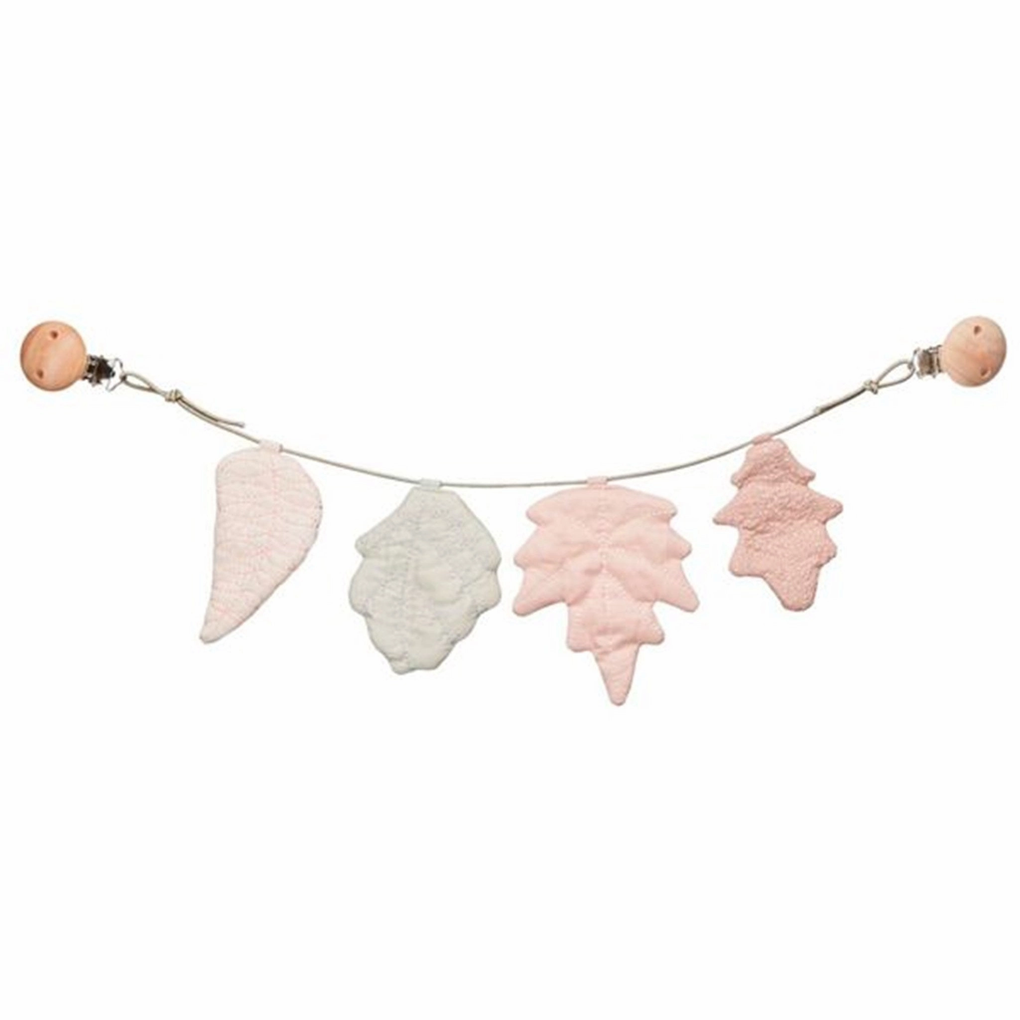 Cam Cam Copenhagen Pram Chain Leaves Rose Mix
