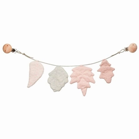 Cam Cam Copenhagen Pram Chain Leaves Rose Mix