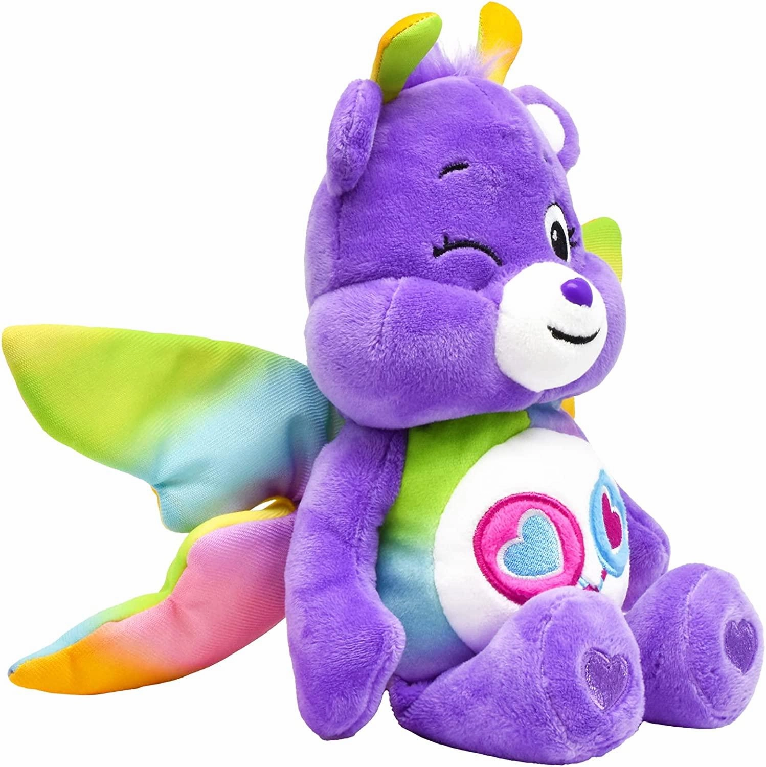 Care Bears 22cm Bean Plush - Butterfly Share Bear