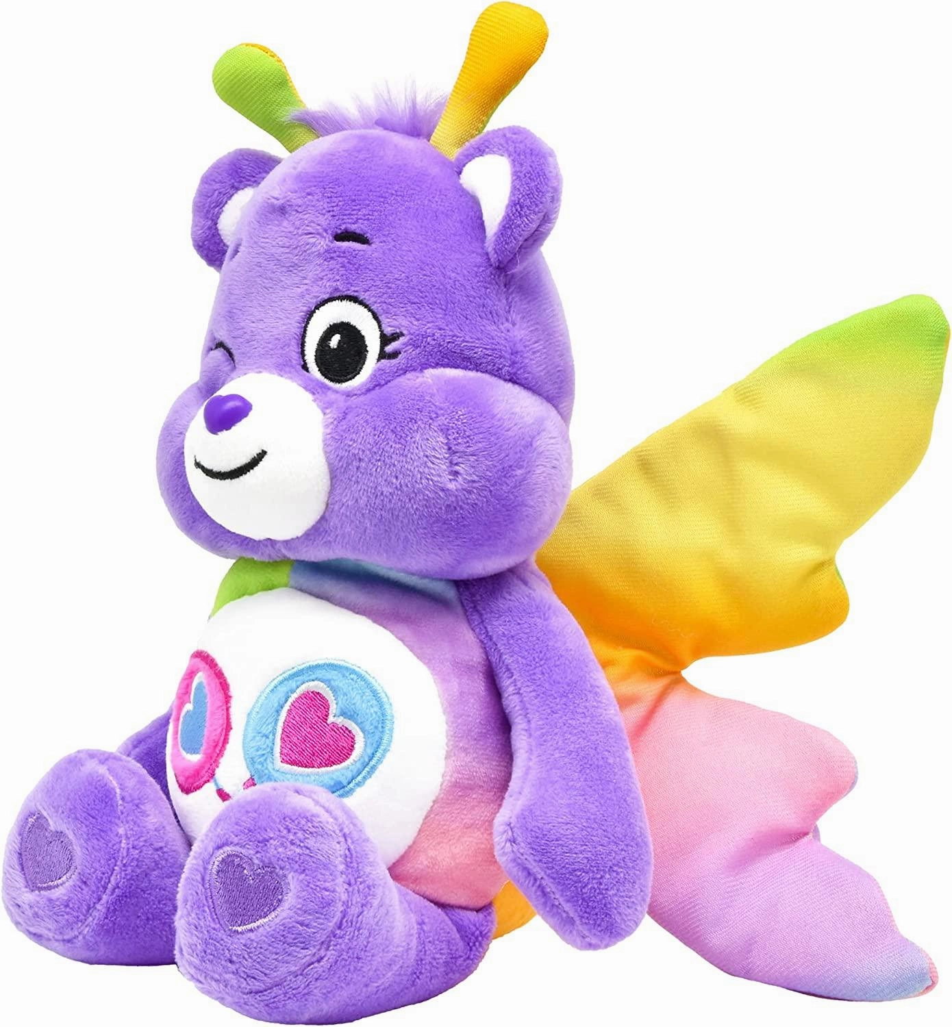 Care Bears 22cm Bean Plush - Butterfly Share Bear