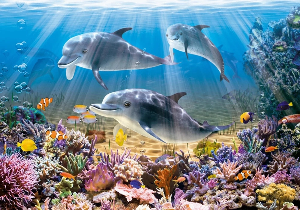Castorland Puzzle Dolphins Underwater (500 pcs)